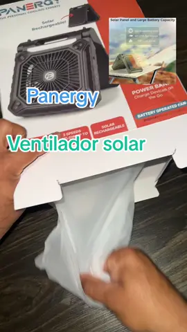 #panergy #ventiladorsolar #tiktokshopping 