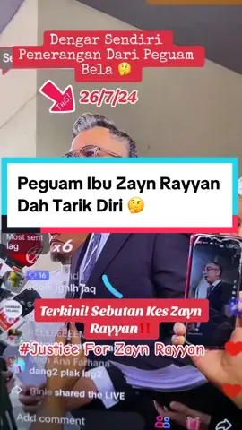 Ya Allah! Sempena Jumaat penuh barokah ini, berilah KEADILAN atas kematian arwah adik Zayn Rayyan😭. Berilah petunjuk supaya kes ini berjalan lancar & pelaku dikenakan hukuman yg setimpal😰#fyp #tiktok #zaynrayyan #justiceforzaynrayyan 