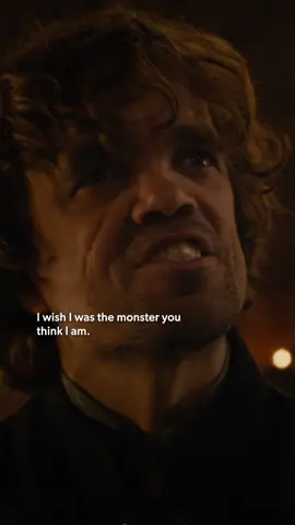 I wish I was the monster you think I am. #GameOfThrones #PeterDinklage #TyrionLannister #Tyrion #joffrey #joffreybaratheon #king #regicide #got #georgerrmartin #trial #trialbycombat #classic  #TV #TVShow #TVSeries #TVClip #TVClips #Show #Series #Clip #Clips #Scene #Scenes #TVScene #TVScenes #BINGE #ISawItOnBINGE