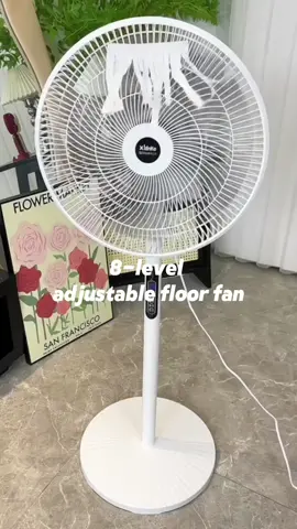 Strong floor stand fan 16 inch 5blades 8speed mode kipas berdiri angin kuat diri fans #forfoy #fry ##floorfan #standfan #standfan16inch #goodthing #8speedsettings#remotecontrol 