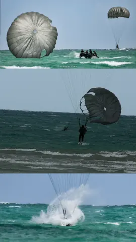 โดดร่มลงทะเล ร่มลากยาวถึงฝั่งเลย #ช่างภาพสายลุย #นาวิกโยธิน #นาวิกโยธินกองทัพเรือ #ส่งทางอากาศ #หน่วยปฏิบัติการพิเศษ #กองทัพเรือ 