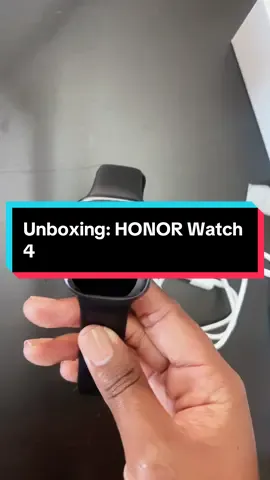 Unboxing the HONOR Watch 4 #unboxing #fyp #honorwatch4 #Tech