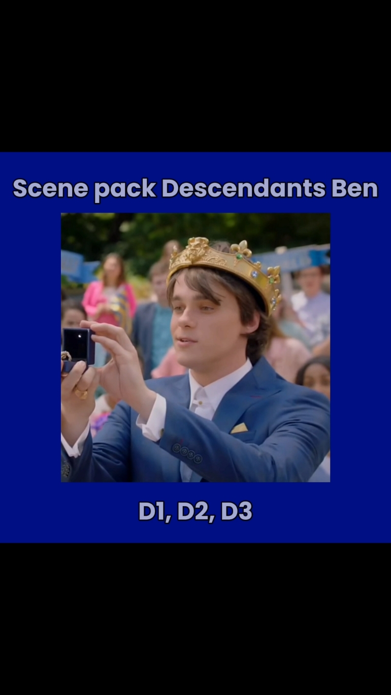 For edits !! who next? #scenepack #descendants #ben 
