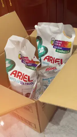 Combo 2 túi nước giặt Ariel 3,9kg giá siêu hời #ariel #nuocgiat #nuocgiatariel #viral 