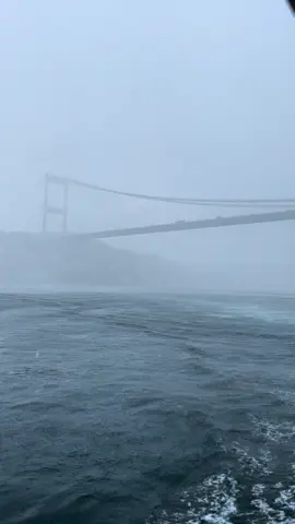 Yağmurlu bir İstanbul Boğazı #fyp #keşfet #bosphorus #kaptan 