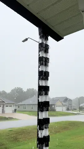 Rain chains in action are always fun to watch! 