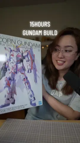 15HRS MG Gundam build! Ang ganda nito 🥹❤️ #gundam #gunpla #MG 