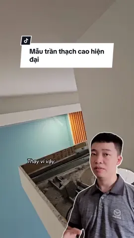 Đừng làm hở trần tc để bám bụi và côn trùng, thay vào đó làm kín và đi led âm   #hoangdesigner #thietkenoithat #thietkenha #tranthachcaodep 