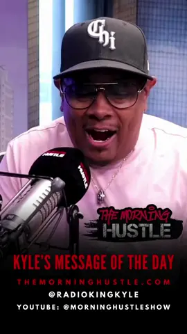 Kyle’s Message of The Day is ….  Tune in 6-10am every weekday morning☀️ @MorningHustleShow  @radiokingkyle www.TheMorningHustle.com #ATLBMWStudios  #TheMorningHustle #kmotd