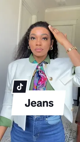 Grwm: how to elevate your jeans for work. Rate my outfit on 1-10. -Shop outfits link in bio LTK  #fashiontiktok 