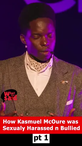 Kasmuel McOure shares  his life Story, how he was sexualy Harassed and Bullied #KasmuelMcOure #shares  #lifeStory #sexualyHarassed #Bullied #Whattheysaid7 #wts7 #concepts #news #breaking #whattheysaid