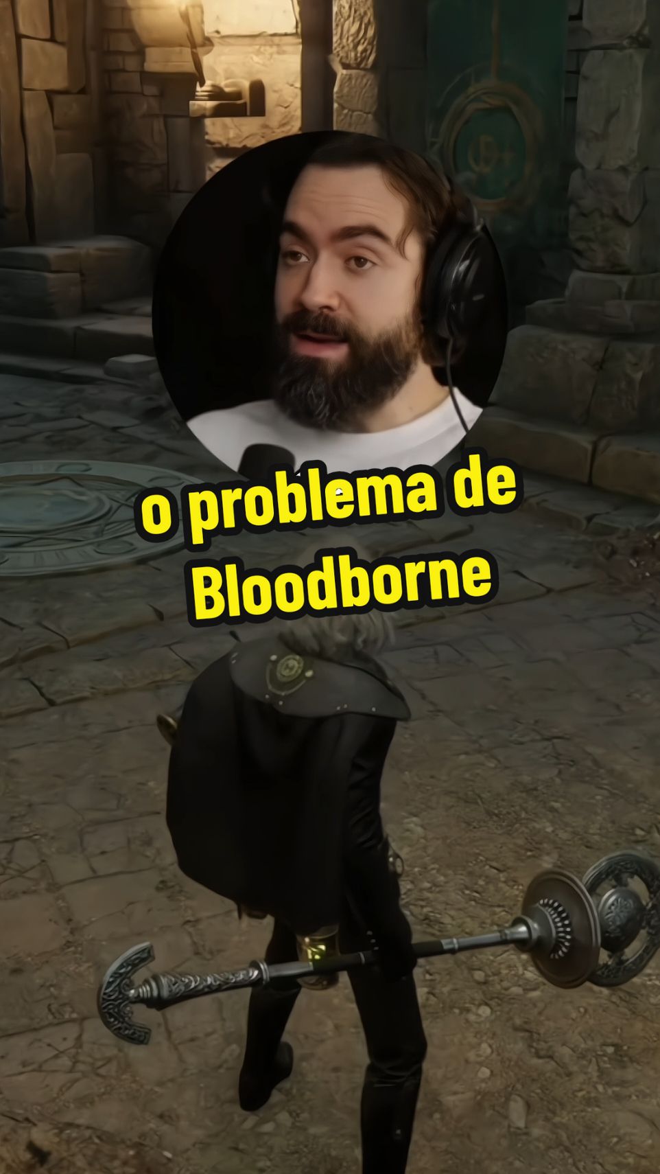 o problema de Bloodborne  #funkyblackcat #bloodborne #soulslike #funkblackcat 