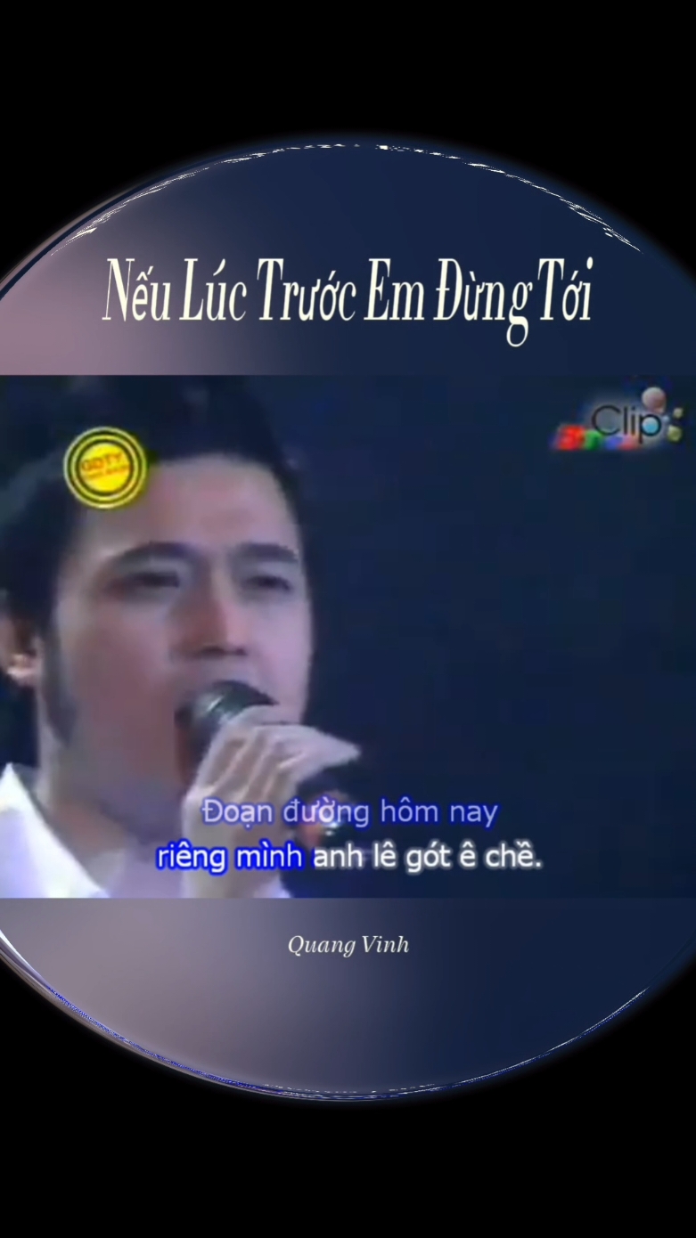 NẾU LÚC TRƯỚC EM ĐỪNG TỚI - QUANG VINH #nhac8x9xhaynhat #xuhuong #xuhuong2024 #thinhhanh 