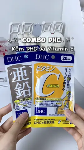 Combo DHC Viên kẽm và Vitamin C #unbox #unboxing #khoedepnow #khoedeptoandien #dunuocduchat #superbranddaydhc #vitaminc #vitamine #vienkemdhc #sanghongminmang #dhc #dhcvietnam #khoedepdhc #khoetrongdepngoai #xuhuong 