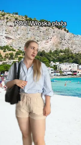 Lepsze polskie parawany czy włoskie leżaki? 🏖️ #wakacje#morze#komedia 