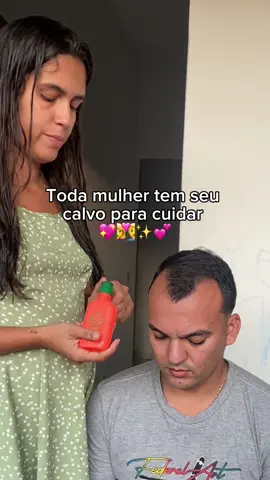 Uma mulher sem seu calvo é apenas uma menina 💅✨ #cuidadoscapilares #calvice 