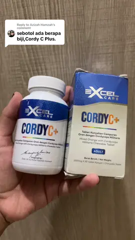 Replying to @Azizah Hamzah  #cordyceps #kesihatan #sihat #badan #health #exercise #supplements 