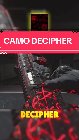 #tutorial para el camuflaje Decipher #warzone #codclips #modernwarfare3 #lordsville 