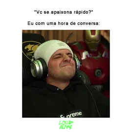 É só um “Oi tudo bem?” Eu já fico assim ☝🏻🥺 #loudgg #loudclips #viral 