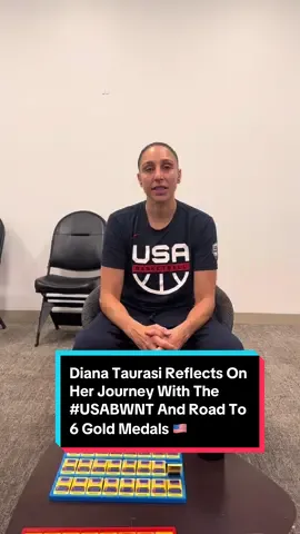 The legacy continues 🥇 Diana Taurasi reflects on winning 5 gold medals and what it would mean to become the first athlete to win 6 of them playing for the #USABWNT 🇺🇸 