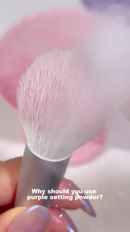 Purple powder?! 🌸 Not only set your makeup and reduce shine but also cancel out any unwanted yellow tones in your complexion! 🤌 Shop yours now at SHEGLAM.com 🛍🛒ID：38362142#sheglam#SHEGLAMinstareadyglam#BeautyTok #makeuphacks #essencecosmetics #essencemakeup #essencepowderfoundation