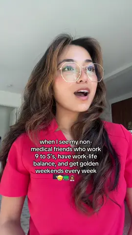 gotta love a golden weekend 🥲 #doctor #womeninmedicine #greysanatomy #surgeon #medicalstudent #fyp 