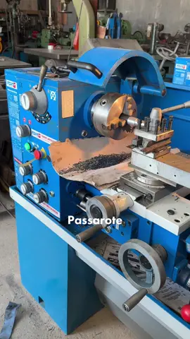 Usinagem no torno FORTG MODELO FG059  veja https://bit.ly/3Lu4een  #passarote #maquinas #ferrementas