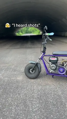 The pops and bangs are ear piercing in person😫 #fypage #fypシ #minibike #doodlebug #motovox #minibikes #eminem @GioLowvox @DB30 Mono