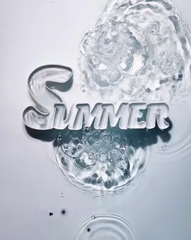 【超絶簡単】水っぽいテキストの作り方！🔥 #Adobe #Illustrator  #firefly  #Summer #texture #water  #typography #logo #logodesign  #design  #デザイン #ロゴ #アドビ #イラレ