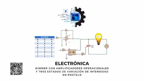 Dimmer con Amplificadores Operacionales y Control de Intensidad con Tres Estados ¡Descubre cómo controlar la intensidad de una lámpara incandescente usando amplificadores operacionales y estados de entrada en Proteus! 🔧🛠️ En este proyecto, empleo tres estados de entrada para regular la luz de manera eficiente y precisa. Los amplificadores operacionales permiten ajustar la señal de control, logrando una transición suave entre diferentes niveles de brillo. ¿Quieres aprender más sobre electrónica y simulaciones? ¡Dale like, comenta y sigue para más tutoriales y proyectos! 💡  #Electrónica #Proteus #Simulación #AmplificadoresOperacionales #Dimer #LámparaIncandescente #TutorialElectrónica #DIY #Tecnología #Ingeniería #ProyectosElectrónicos #AprenderElectrónica #Innovación #ControlDeIntensidad #CircuitosElectrónicos #EducaciónElectrónica #Dimmer 
