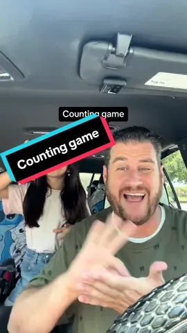 Who did you think was gonna win? #fatherdaughter #game #counting #asl #numbers #wholesome #car #fypシ #kybyeee 