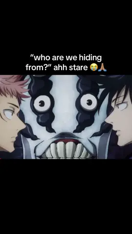 “wait if you’re here.. and we’re here.. wheres NOBARA?!” ahh #jujutsukaisen #meme #jjk #yuji #megumi #tiktok 