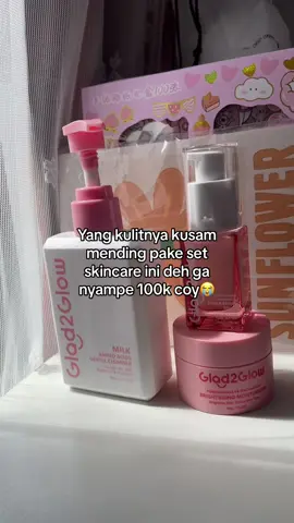 Kalo ada yg murah lebih mntul ngpn harus yg mahal😭#glad2glow #glad2glowpromo #glad2glowmoisturizer #glad2glowskincare #promoglad2glow 