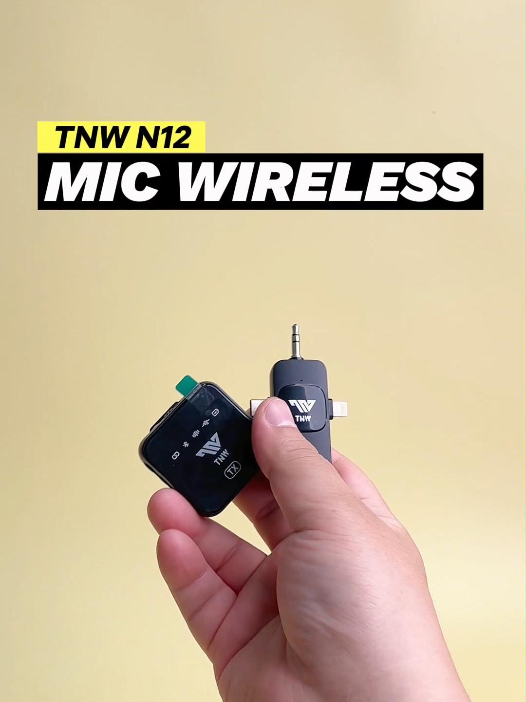06 | Mic Wireless TNW N12 N13, Segudang Kemungkinan: Nikmati fleksibilitas koneksi dengan 3 colokan yaitu ios, type C dan 3.5mm jack. #tnw #micwireless #tnwn12 #tnwn12n13 #tnwn12n13wirelessmicrophone #fyp #racuntiktok #wibgajian