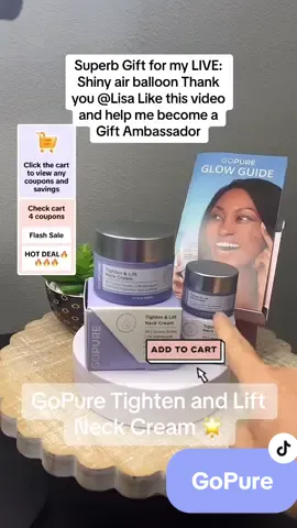 Thanks to @Lisa for the great Gift sent to my LIVE! Like this video and help me become a Gift Ambassador.@Lisa #livegift #giftambassador #CommunityFest #shinyairballoon #TikTokLIVE #LIVEhighlights #gopure 