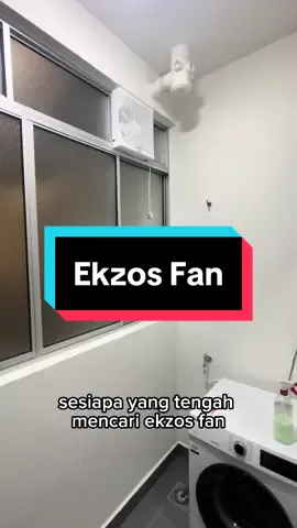 Ekzos fan untuk ruang dapur. Supaya asap dan bau kurang menyenangkan semasa memasak dapat dikeluarkan dengan menggunakan ekzos fan. #exhaustfan #ekzosfan #dapur #CapCut 