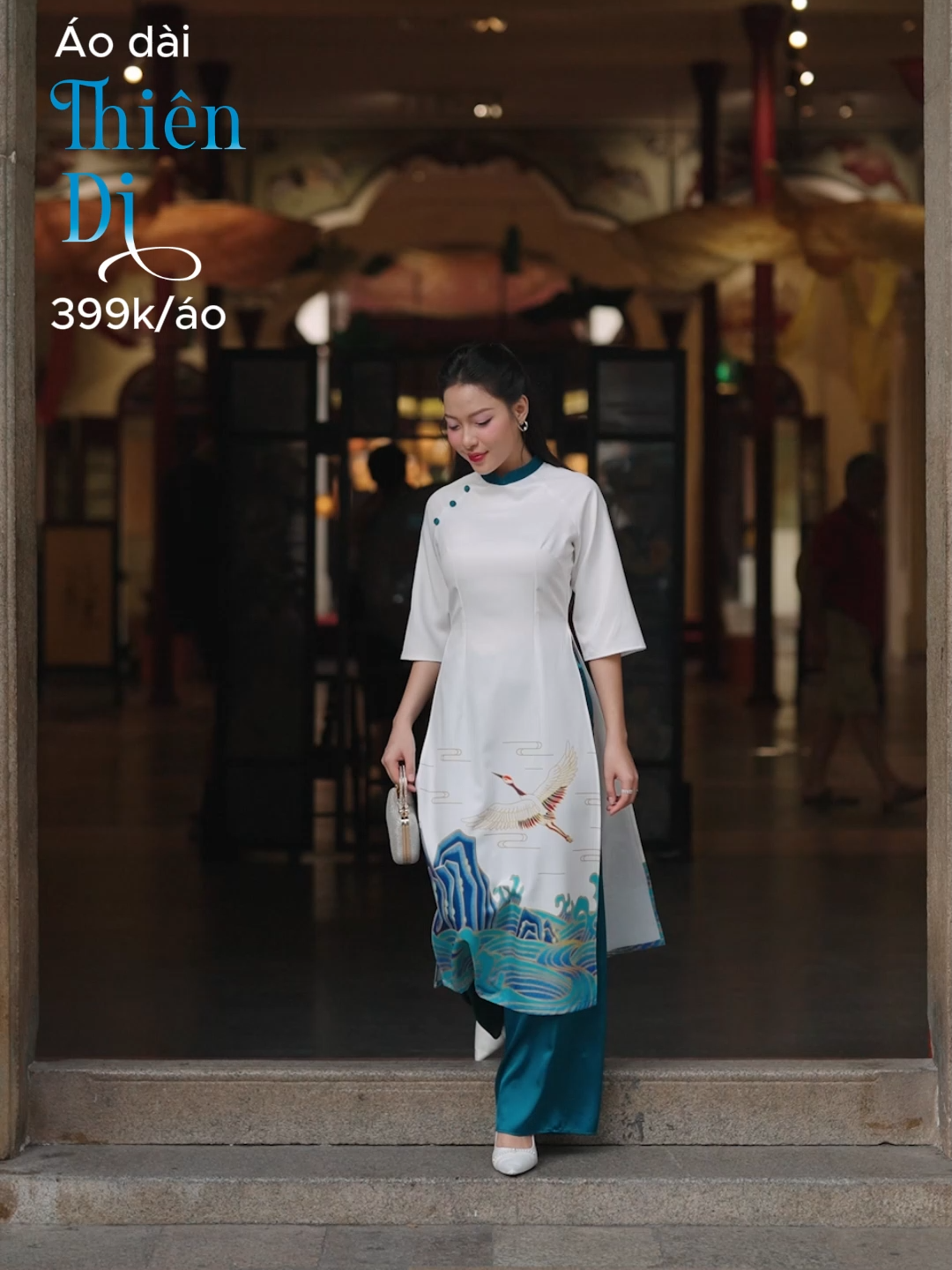 BST áo dài Econice 2024. #aodai #aodaivietnam #aodaitet #aodaicachtan #econice