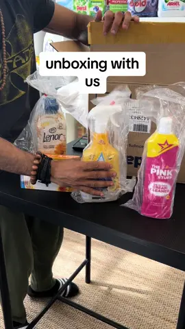 unboxing cleaning bundle#pillowsolutions #tiktokmakemebuyit #summersale #cleaningtiktok 
