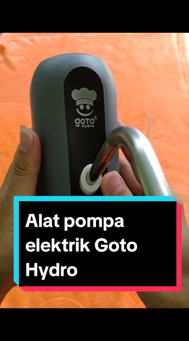Alat pompa elektrik Goto Hydro #alatpompa #alatpompagalon #diskontiktokshop #fypシ゚viral #hydro 