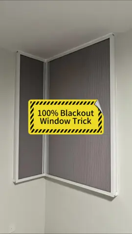 Why let sunlight cut into your precious holiday sleep? Why wake up early because of the sun? It’s your day off—rest well! Let sliding honeycomb blinds help you sleep in! #slidinghoneycomb #honeycomb #Lshapewindow #blackoutblind #easyclean #blind #100%blackout #curtain #windowtrick #windowdress #windowblind 