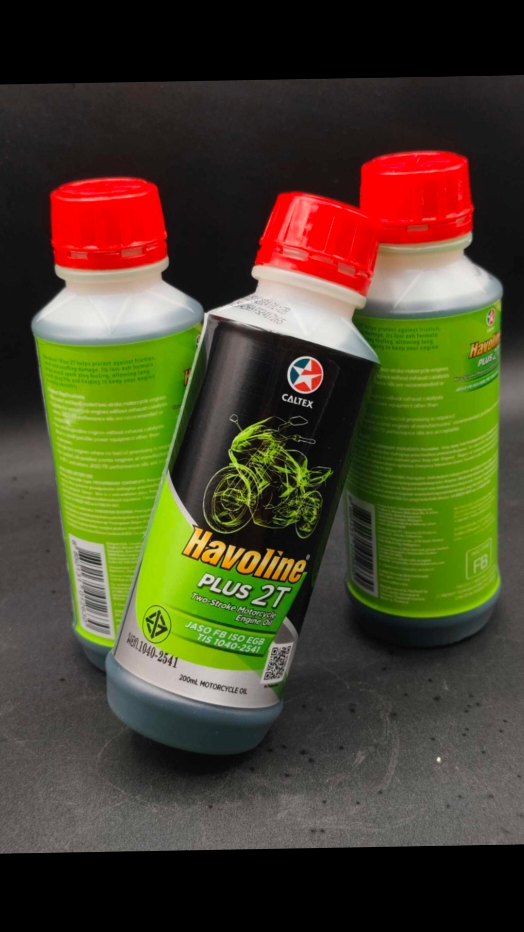 HAVOLINE PLUS 2T MOTORCYCLE ENGINE OIL 200ML  #njmotorepublik #havoline #pyesa #motor #motorparts #fyp #viral #trending 