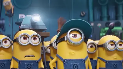 Minions Slide Yeay Boo!!  #meme #viral #trend #minions #minionsriseofgru #fyp #memeoverlay #greenscreen #CapCut 
