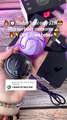 Replying to @They call me Bing Miniso x15pro, this headphone is really comfortable to wear, waterproof and sweatproof! Four colors to choose from!#minisox15pro #x15pro #earbuds #headohones #bluetoothheadset #headphones #earphone #fypシ゚viral 