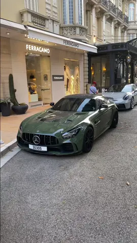 Olive green 🫒 Amg gtr #monaco #monacocarspotting #montecarlo #viral #luxurylife #fyp #mercedes #amg #amggtr #travisscott #cactusjack #billionaire #carspotting #cars #carsoftiktok #supercar #monacogp 