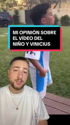 Mi opinión sobre el vídeo del niño y Vinicius #deportesentiktok #parati #futbol #tiktokfootballacademy  