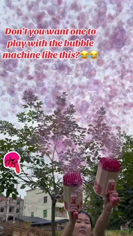 Toddler must have ❤🩷💜! Its getting warmer outside & the babies love bubbles! Its even fun for the older kids !! Love it #usa #🎁 #bubblegun #toddlermomsoftiktok #MomsofTikTok #tiktokshopfinds #rocketbubblegun #toysforkids