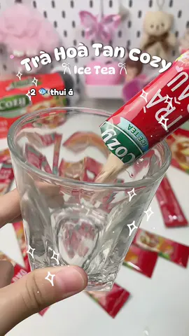 Trà hoà tan Cozy siu ngonn ✨ #cozy #tracozy #tratraicay #unboxing #review #fyp #xuhuong #viral 
