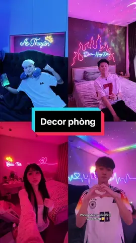 Decor phòng đẹp sẽ cần những sản phẩm gì? #rgb #neonflex #vuadenled 