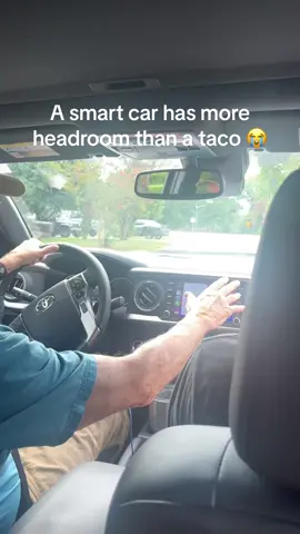 I’ve never been in the back of one, its so cramped back here #tacoma #tacoma4x4 #taco 