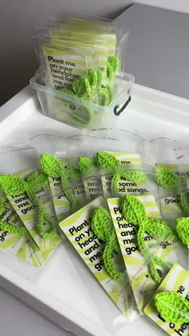 Buy 15 or more of our sprouts, and get 20% off! 🌱 Suitable as a gift! Message us if you want to order more than available stocks 🤍 You can add on wish stickers on each packaging too!  Functions: - headphone accessories - luggage marker - bookmark - cable tie #crochet #gift #sprouts #farewellgift #doorgift #appreciationgift 
